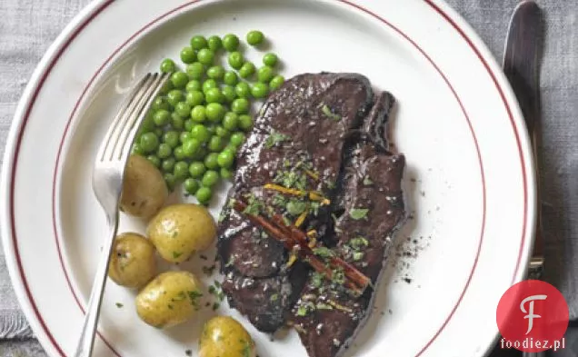 Stek z dziczyzny w sosie Porto