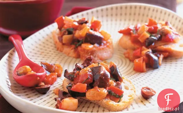 Caponata Z Koprem Włoskim, Oliwkami I Rodzynkami