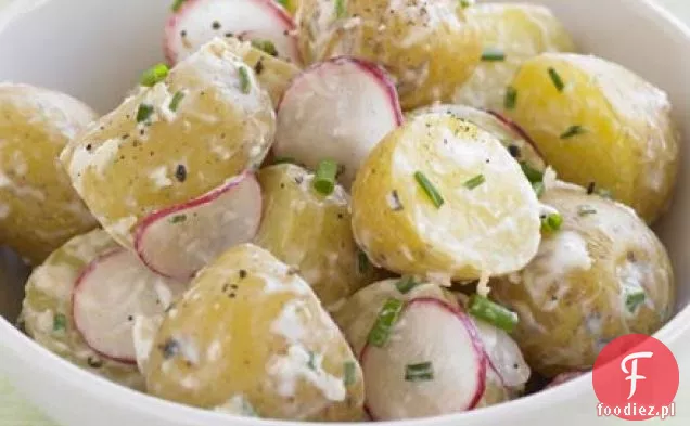 Jersey Sałatka Królewska z kremem chrzanowym