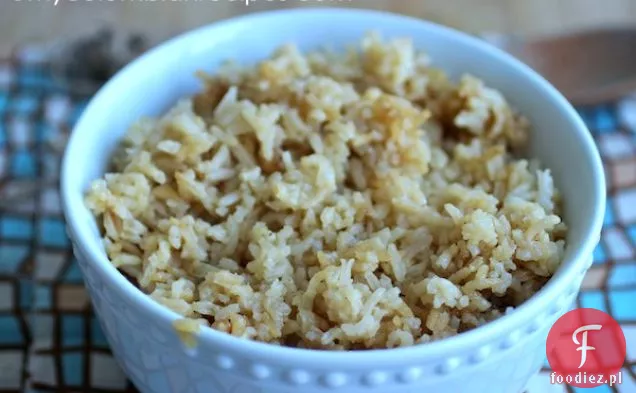 Ryż z karmelizowaną cebulą (Arroz con Cebolla al Caramelo)