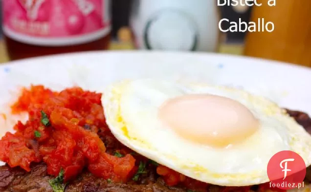 Bistec A Caballo (stek Kreolski na koniu)