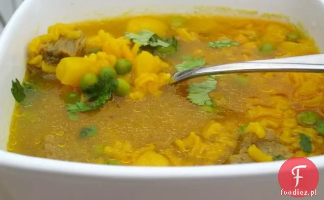 Sopa de Arroz con Carne (zupa ryżowo-wołowa)