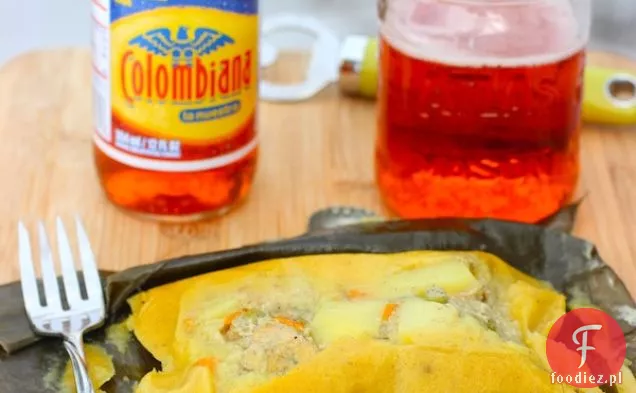 Tamales kolumbijski (Tamales Colombianos de mi Mamá)