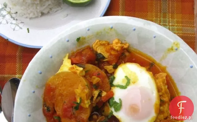 Sudado o Sudao de Huevo (kolumbijski gulasz jajeczny)