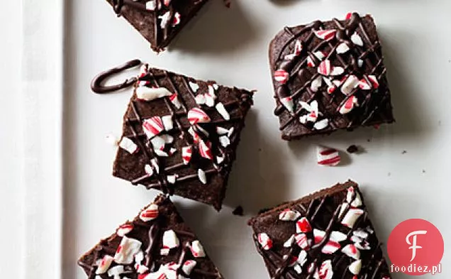 Ciemna Czekolada Miętowe Brownies