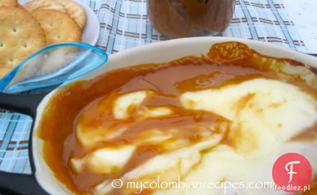 Dip de Arequipe con Queso (Dulce de Leche i Dip serowy)