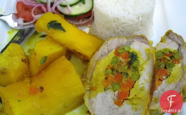 Carne de Cerdo Rellena (wieprzowina nadziewana warzywami)