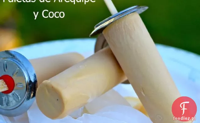 Paletas de Arequipe y Coco (Dulce de Leche i lody kokosowe)
