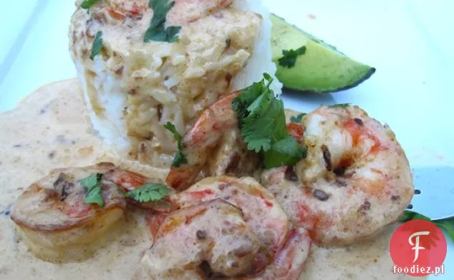Camarones Con Salsa de Anis (krewetki z sosem anyżowym)