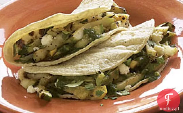 Grillowane Tacos Warzywne Z Pesto Kolendry