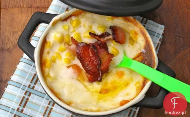 Maizitos con tocineta (kukurydza Al Gratin z boczkiem)