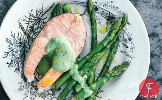 Polędwica Arktyczna z majonezem Bazyliowo-estragonowym