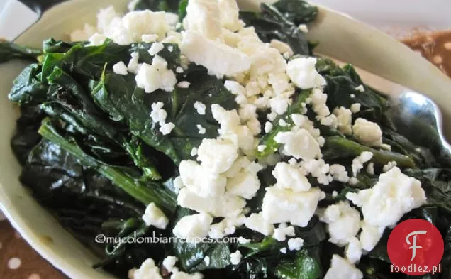 Espinacas Guisadas (Kolumbijski Duszony Szpinak)