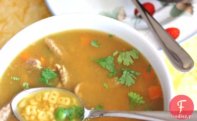 Sopa de Letras con Carne (zupa alfabetyczna)