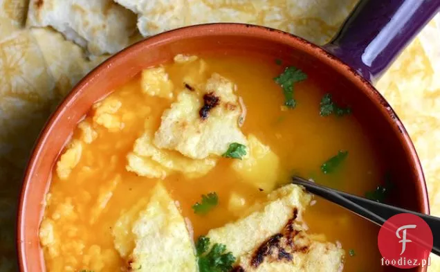 Sopa de Arepa (zupa z ciasta kukurydzianego)