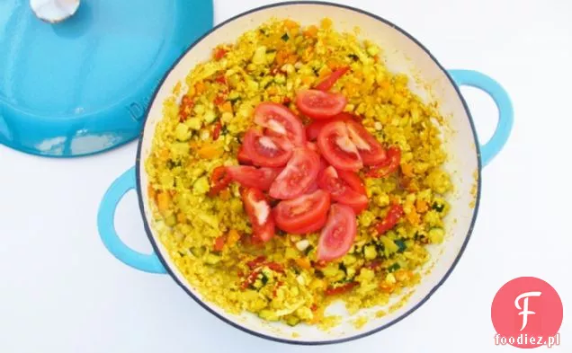 Dieta 5:2-Pikantny ryż kalafiorowy = 137 kalorii