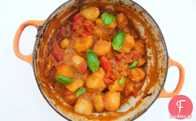 Dieta 5: 2 - pieczenie ziemniaków w stylu marokańskim = 233 kalorie