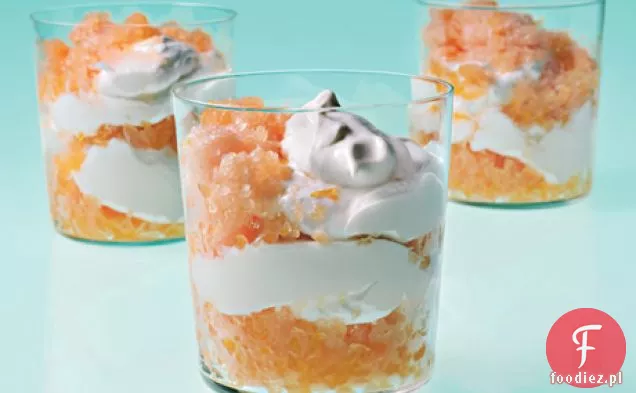 Charentais Granita z kremem Chantilly