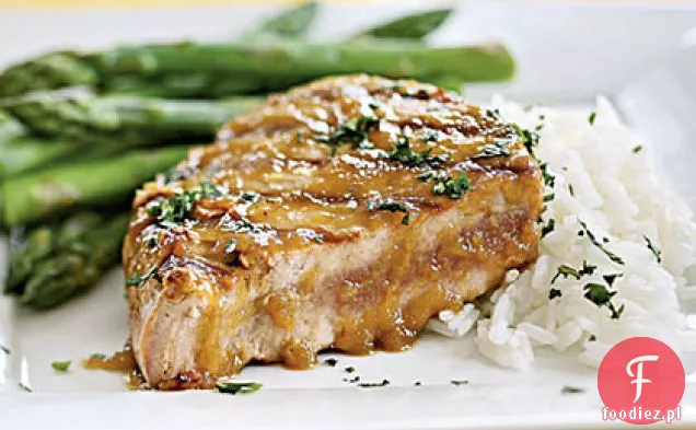 Steki z tuńczyka z glazurą Wasabi-imbir