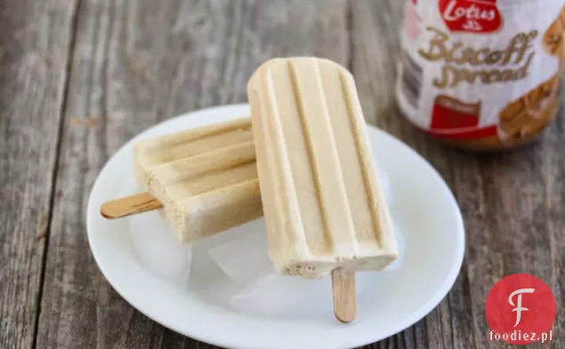 Creamy Biscoff Ice Pops