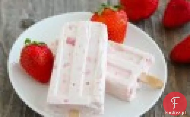 Sernik Truskawkowy Ice Pops