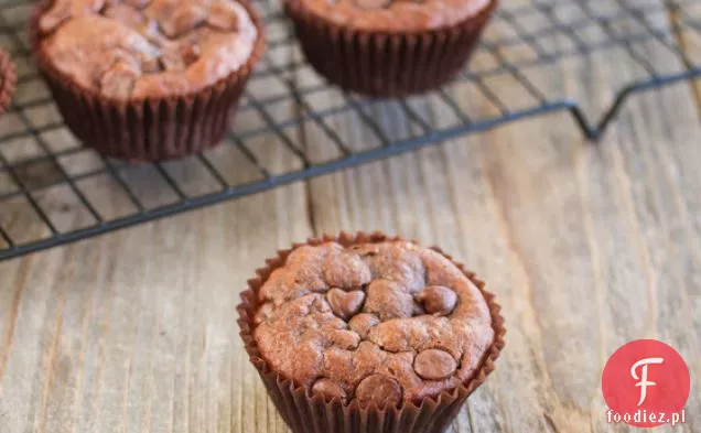 Bez Mąki Czekoladowe Muffiny Z Masłem Orzechowym