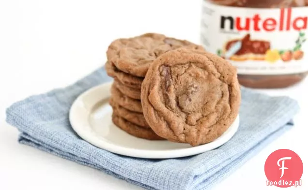 Double Nutella Chunk Cookies