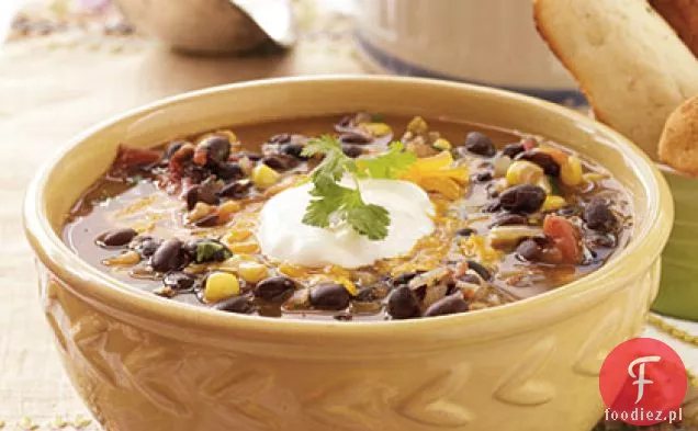 One-Pot Spicy Black Bean Chili
