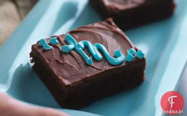 Monogrammed Jumbo Brownies