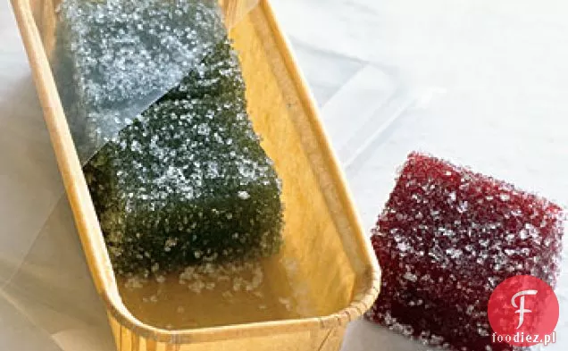 Żele żurawinowo-tarta jabłkowa