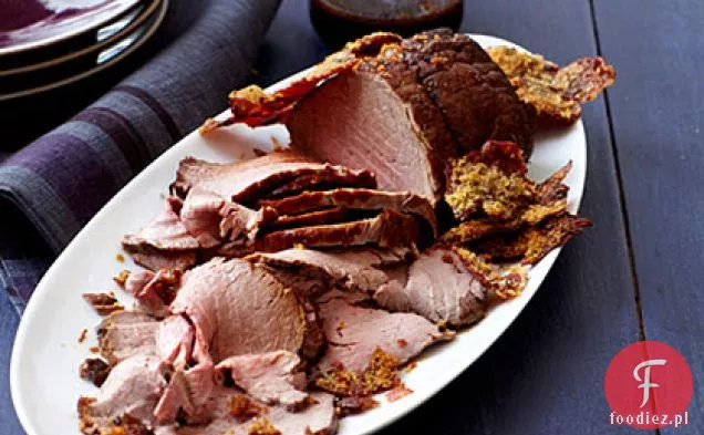 Polędwica wołowa z parmezanem-chipsy Prosciutto