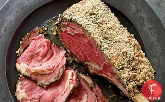 Dijon i herb-Crusted Standing Beef Rib Roast