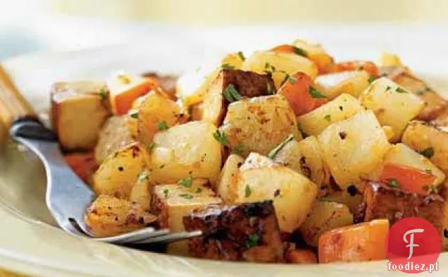 Zapiekanki z tofu przyprawionym włoskiem