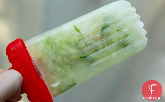 Ogórkowo-bazyliowo-Limeadowe Popsicles