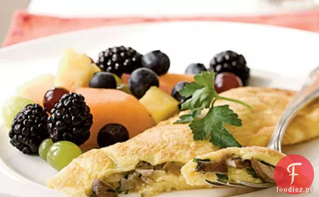 Omlet Z Dzikich Grzybów