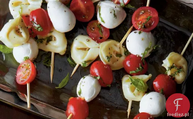 Tortellini Caprese Bites