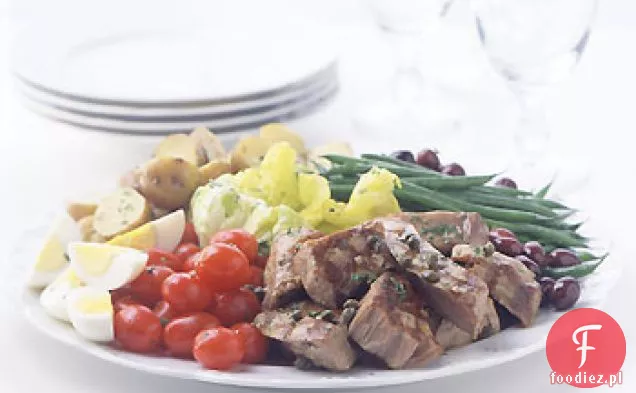 Grillowana Salada Z Tuńczykiem Niçoise