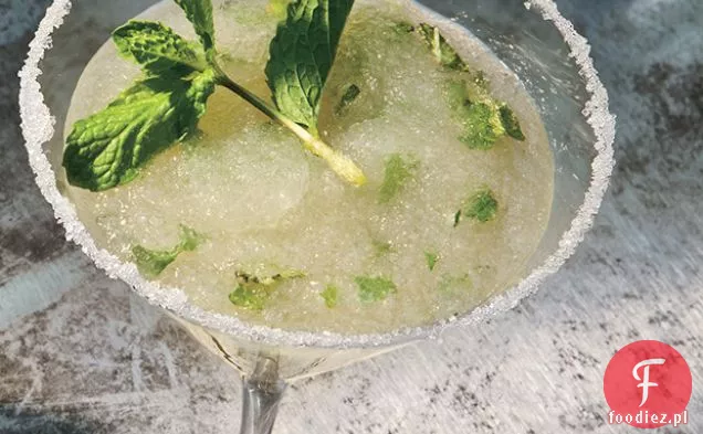 Blended Golden Mojito