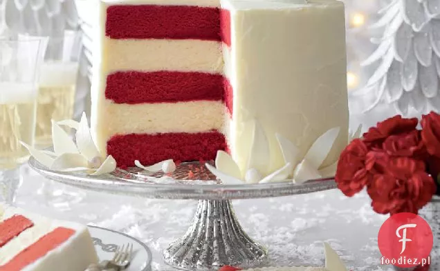 Red Velvet-Sernik Z Białej Czekolady