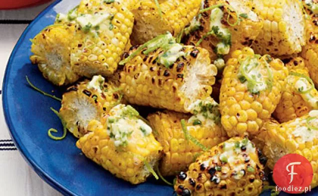 Grillowana kukurydza Jalapeño-Limonka na kolbie