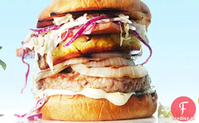 Hawaiian Pig-Out Burgers