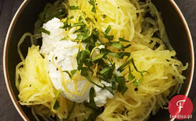 Spaghetti Squash z ricottą i Gremolatą