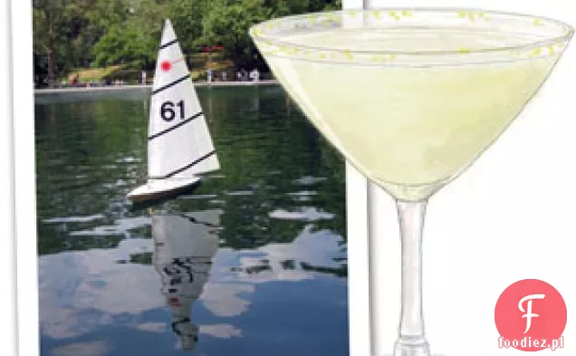 Ogórek Z Cytrynowym Crème Fraiche I Wędzonym Łososiem