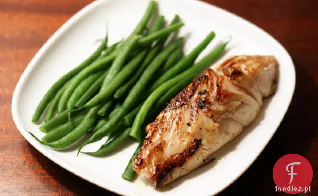 Grillowany Czarny Dorsz Ze Świeżym Wasabi & Mirin