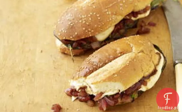 Grillowane Bakłażany Z Mozzarellą I Dżemem Pomidorowym