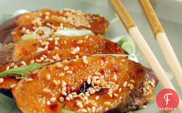 Miso - Czosnek Pieczony Bakłażan