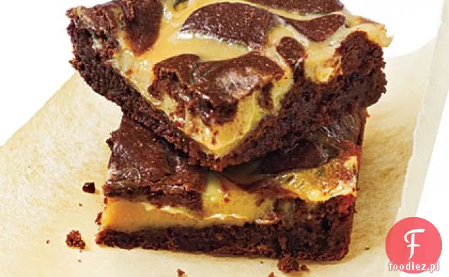Pikantne Karmelowe Brownies