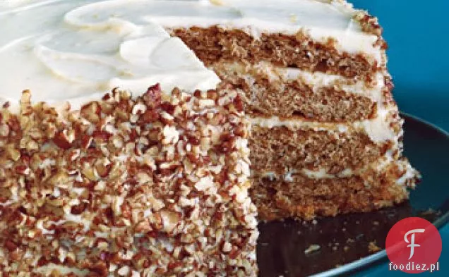 Pecan Spice Layer Cake with Cream Cheese Frosting