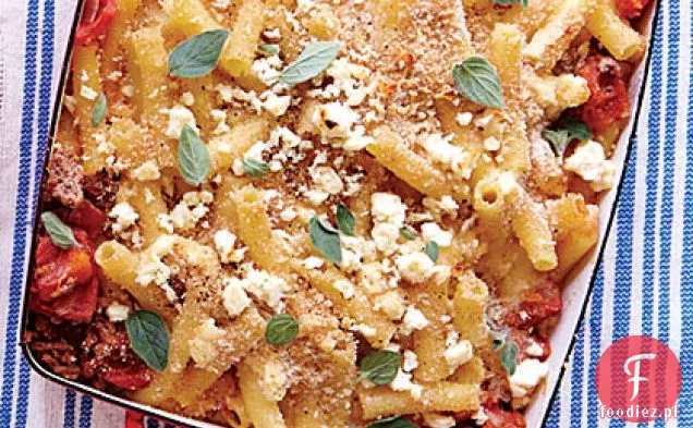 Greckie Pieczone Ziti (Pastitsio)
