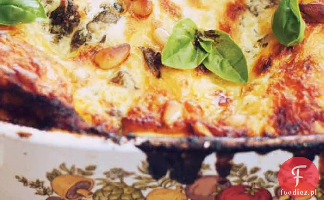 Pieczony Kurczak I Grillowany Bakłażan Lasagne Przepis